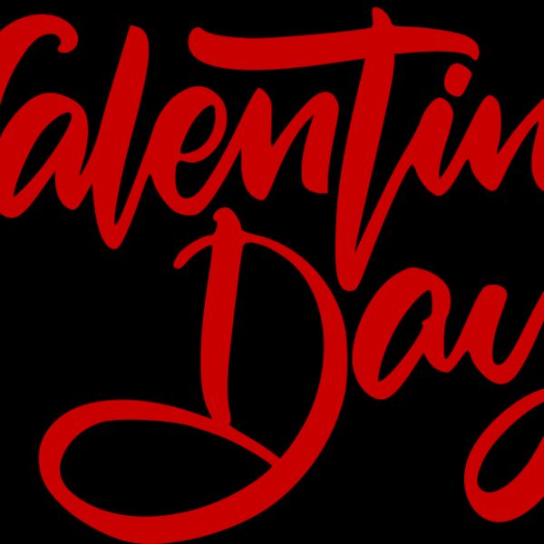 Red Valentines Day Text Thumbnail