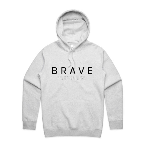 MENS HOODIE (Black logo) Thumbnail